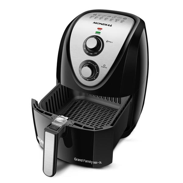 Imagem de Fritadeira Air Fryer 5 Litros Preto Afn-50-Bi Mondial 110V