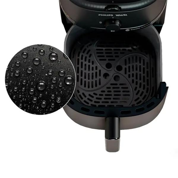 Imagem de Fritadeira AIR FRYER 6,2L Serie 1000 Philips Walita - NA130/09  Preto  220 VOLTS