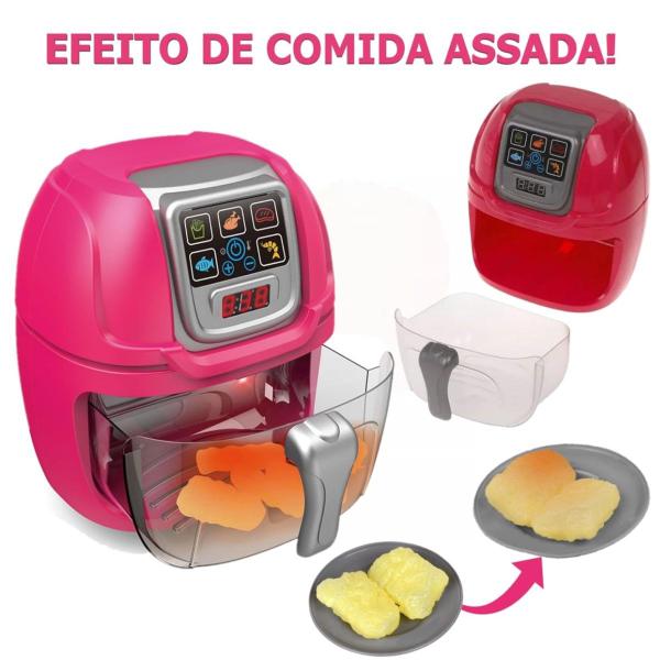 Imagem de Fritadeira Air Fryer Brinquedo Luz E Som Dm Toys Infantil