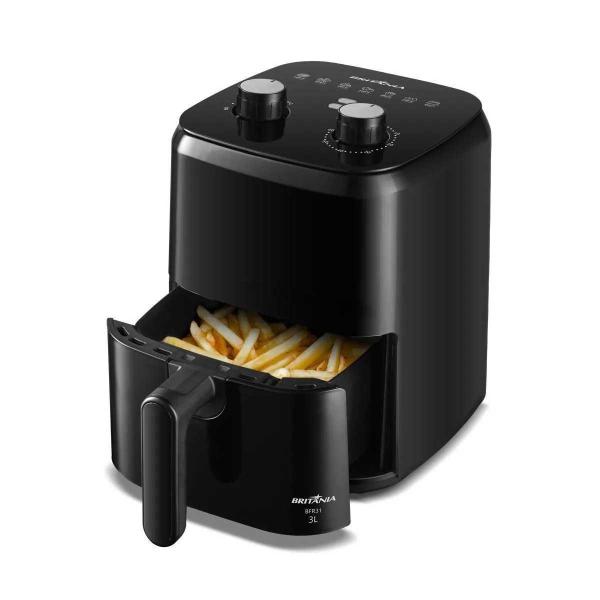 Imagem de Fritadeira Air Fryer Britânia 3L 1300W BFR31 Preto - 220V