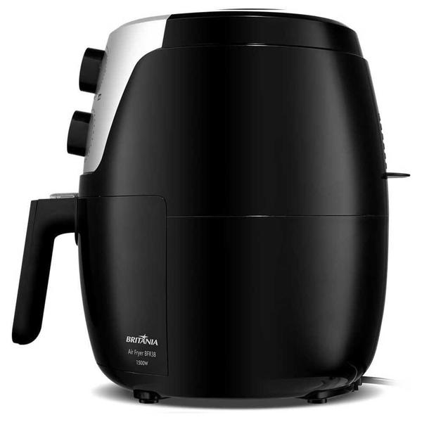 Imagem de Fritadeira Air Fryer Britânia 4,2L 1500W BFR38 Preto - 220V