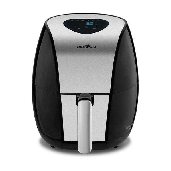 Imagem de Fritadeira Air Fryer Britânia 4L Digital Inox Bfr20Pi - 220V