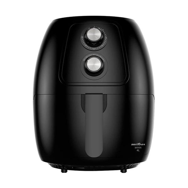 Fritadeira Air Fryer Britânia BAF40A - 1500W, 4 Litros, Preto Fritadeira Air Fryer Britânia BAF40A - 1500W, 4 Litros, Preto