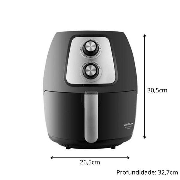 Imagem de Fritadeira Air Fryer Britânia BFR21P 4L 1500W Revestimento Antiaderente