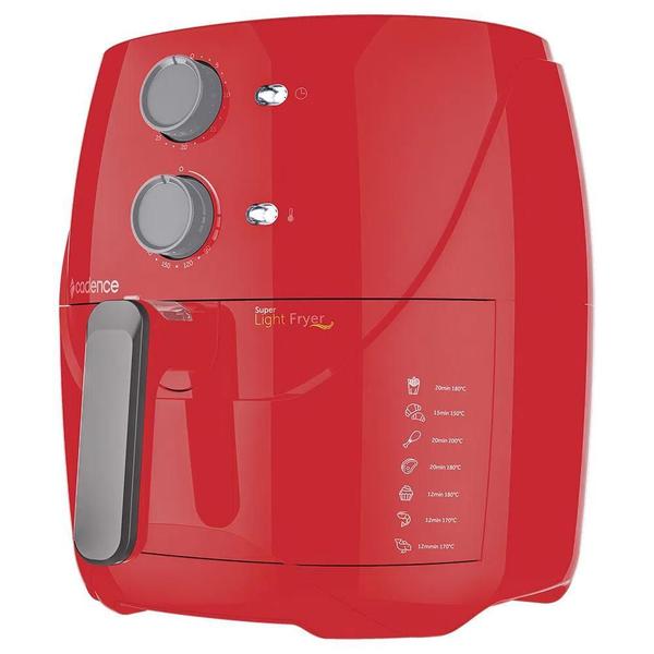 Imagem de Fritadeira Air Fryer Cadence 3,2L FRT551 1500W Vermelho 127V