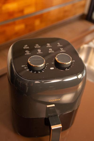 Imagem de Fritadeira Air Fryer Da Gaabor Eclipse Com 4,2 Litros De Capacidade Cor Cinza No 127 volts