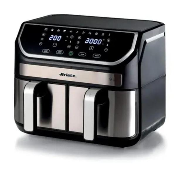 Imagem de Fritadeira Air Fryer Dual com 9 Litros de Capacidade Metal Ariete 4625 com Cesto Duplo - 00C46250