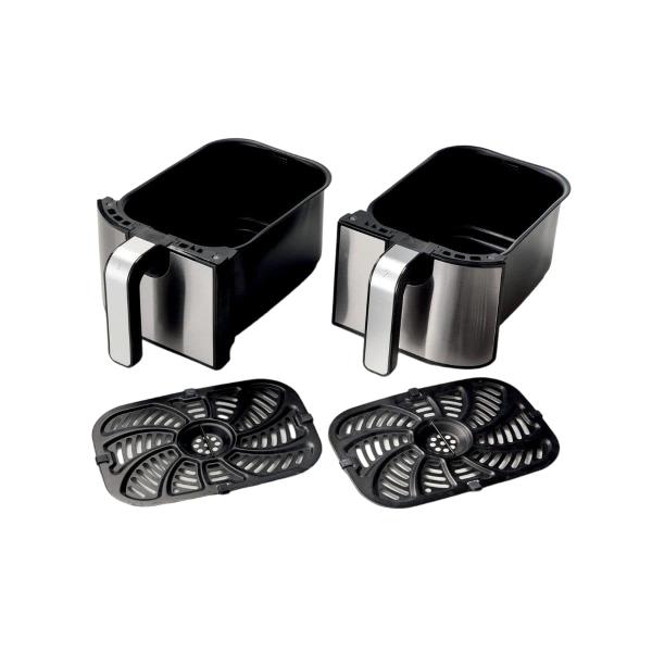 Imagem de Fritadeira Air Fryer Dupla 9 Litros 2100W 220V Ariete Preta