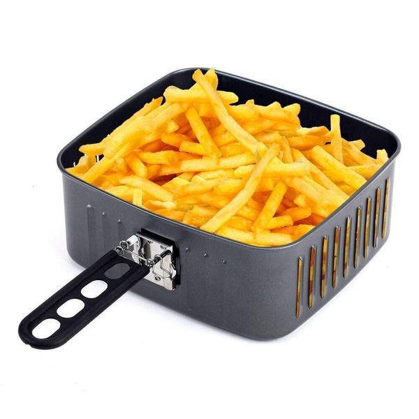 Imagem de Fritadeira Air Fryer Eaf12I Eos 127V Com Pegador 30Cm Inox