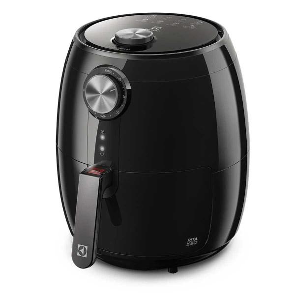 Imagem de Fritadeira Air Fryer Electrolux 3,2L 1400W EAF15 Preto 220V