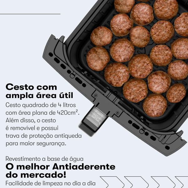 Imagem de Fritadeira Air Fryer Itatiaia 4L 220V