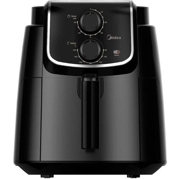 Imagem de Fritadeira AIR FRYER Midea Gourmetfry 4L 1500W - FRB45P2  Preto  220 VOLTS