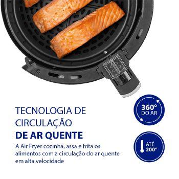 Imagem de Fritadeira Air Fryer Mondial 3,2l 1500w Af-34 - 73034-01