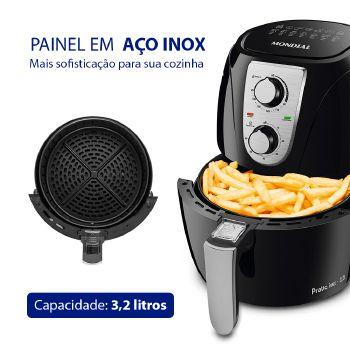 Imagem de Fritadeira Air Fryer Mondial 3,2l 1500w Af-34 - 73034-02