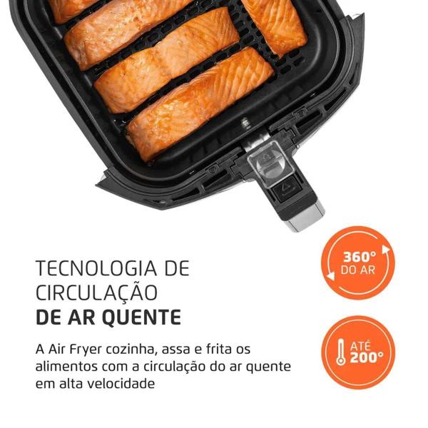 Imagem de Fritadeira Air Fryer Mondial 4L Digital 1500W AFN-40-DI 127V