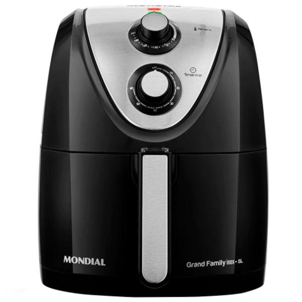 Imagem de Fritadeira AIR FRYER Mondial Family 5L 1900W AFN-50 - 2037-04  PRETO/INOX  220 VOLTS