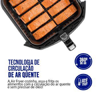 Imagem de Fritadeira Air Fryer Mondial Mega Family 8l 1900w  - 5993-02