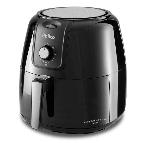 Imagem de Fritadeira Air Fryer Philco Jumbo PFR13P  1900W 8,1 Litros, Preto