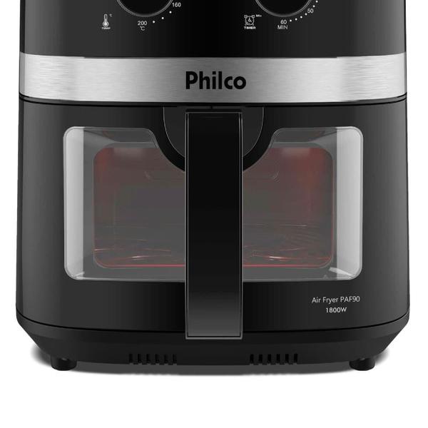 Imagem de Fritadeira Air Fryer Philco PAF90 9L 1800W Revestimento Redstone