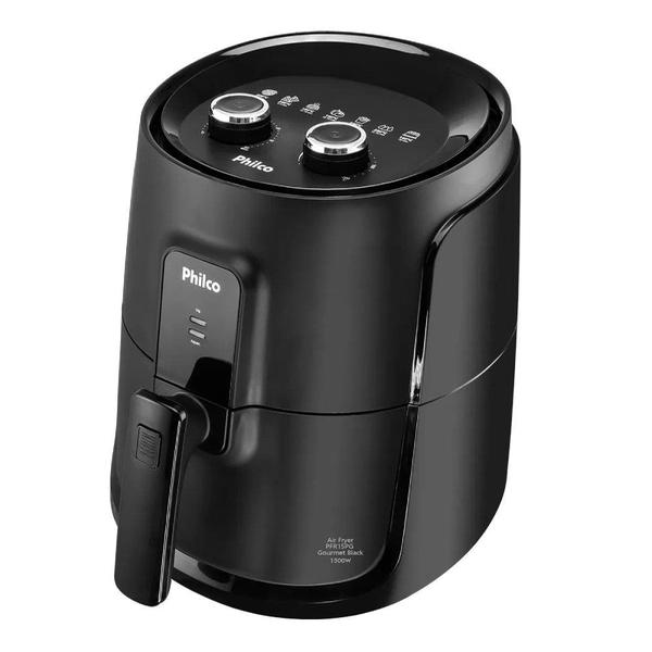 Imagem de Fritadeira Air Fryer Philco PFR15PG  Gourmet Black, 1500W, 4,4 Litros, Preto