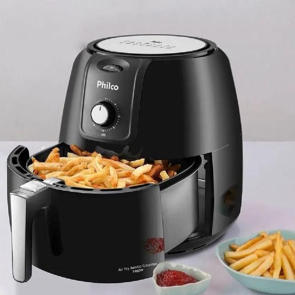 Imagem de Fritadeira Air Fryer Philco Sem Óleo Gourmet 8,1L PFR13P 1900W 127V