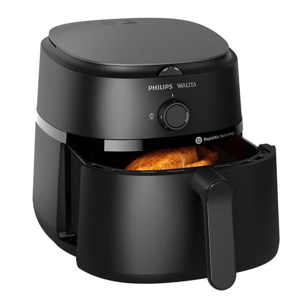 Imagem de Fritadeira Air Fryer Philips Walita Série 1000XL NA130/09  1700W, Preto