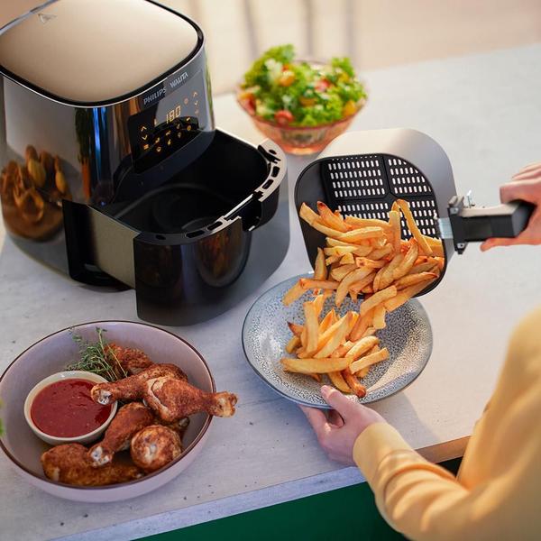 Imagem de Fritadeira Airfryer Digital Philips Walita Preta - RI9252