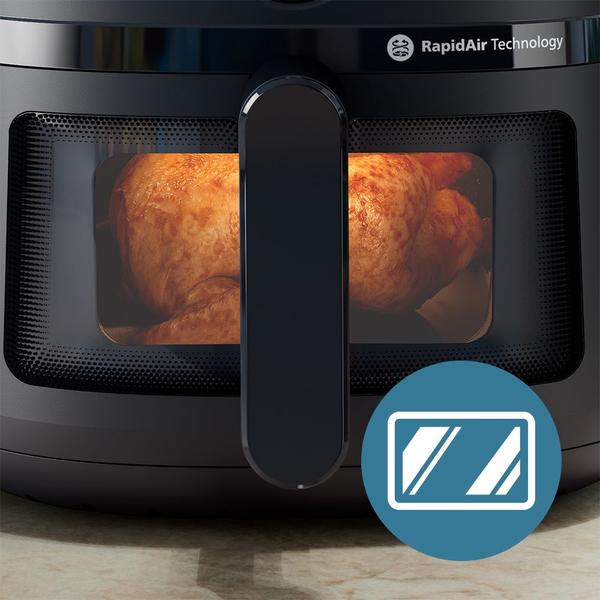 Imagem de Fritadeira Airfryer Digital Série 2000 XL Philips Walita Preta 1700W - NA230/00 - 110V