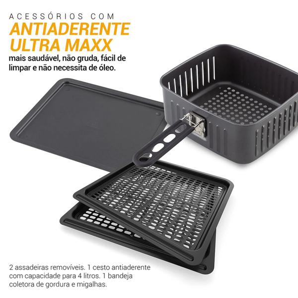 Imagem de Fritadeira Airfryer Oven Digital Philco Pfr2200 12L 110V