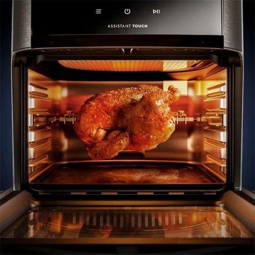 Imagem de Fritadeira Airfryer Oven Touch Electrolux 12L  127v + Papel Protetor Antiaderente Electrolux Air Fryer  50 Unidades