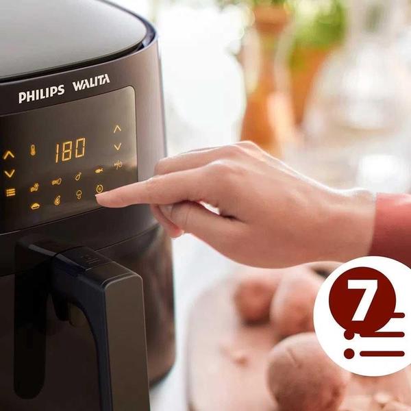 Imagem de Fritadeira Airfryer Philips Walita 2000W Ri9270/90 Pto 127V