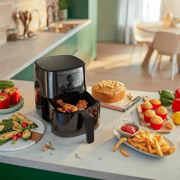 Imagem de Fritadeira Airfryer Série 3000 Philips Walita Preta 1400W - RI9201/90 - 220V