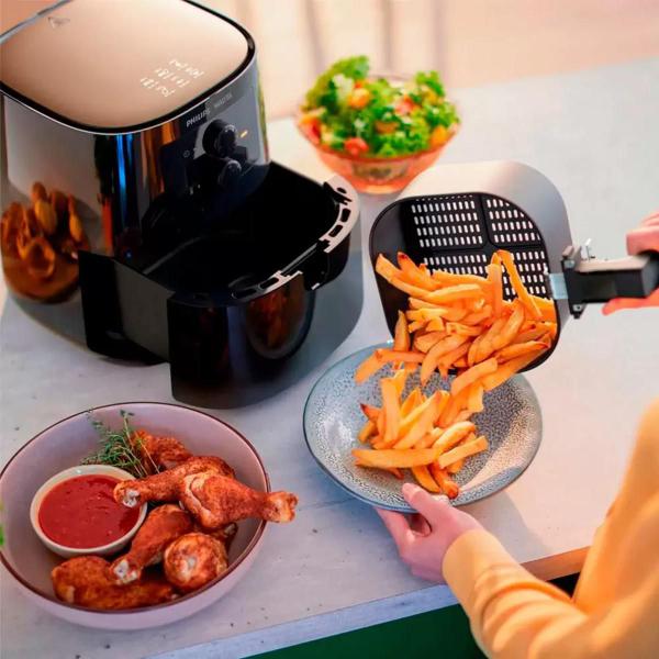 Imagem de Fritadeira Airfryer Série 3000 Philips Walita Preta 1400W