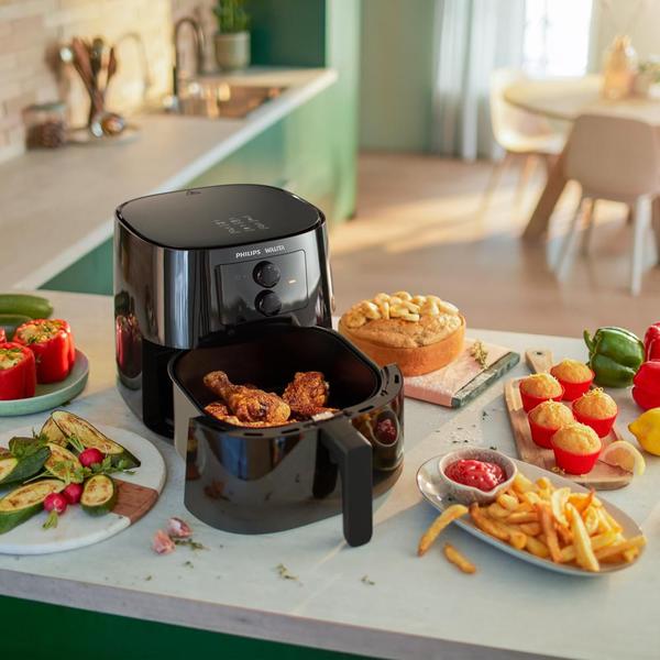 Imagem de Fritadeira Airfryer XL Analógica Philips Walita Preta 2000W