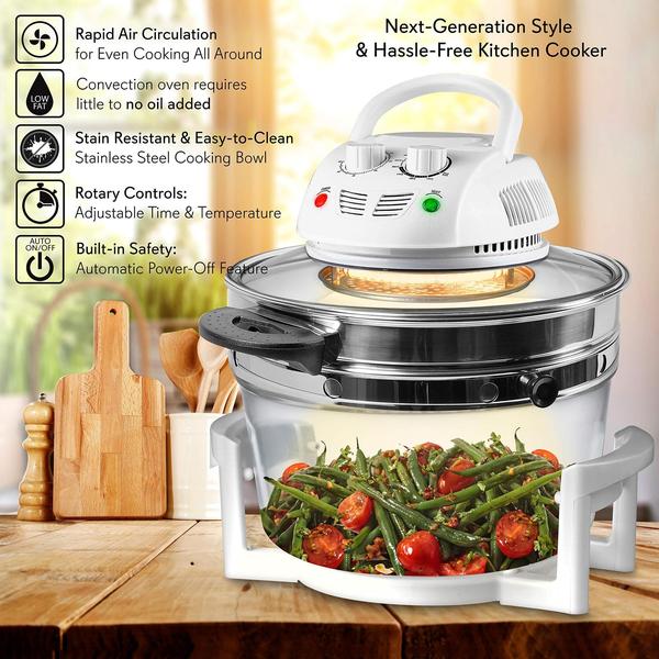 Imagem de Fritadeira de ar Nutrichef PKAIRFR48.5 Convecção Infravermelha 13Qt 1200W