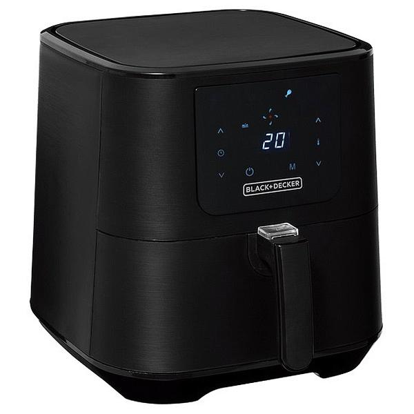 Imagem de Fritadeira de Mesa Para Frango e Batata Frita Black Decker AFD7QBR Preto 127v 1700w