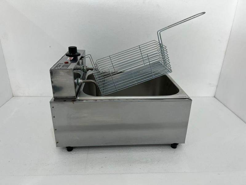 Imagem de Fritadeira elétrica 1 cuba 7 litros 220v inox profissional