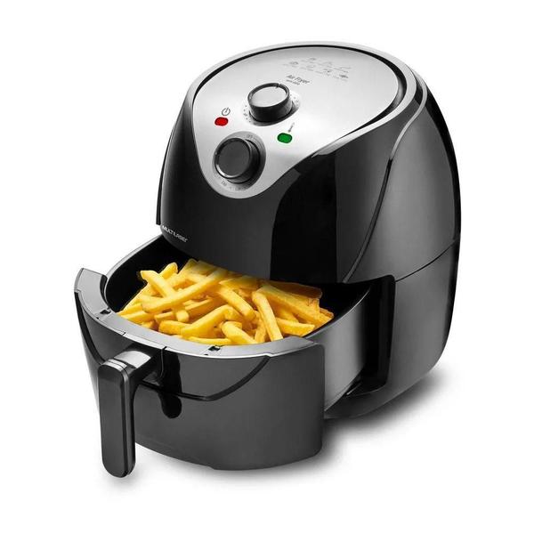 Imagem de Fritadeira Elétrica 1700w Air Fryer 6,5l Sem Óleo 220v Preta