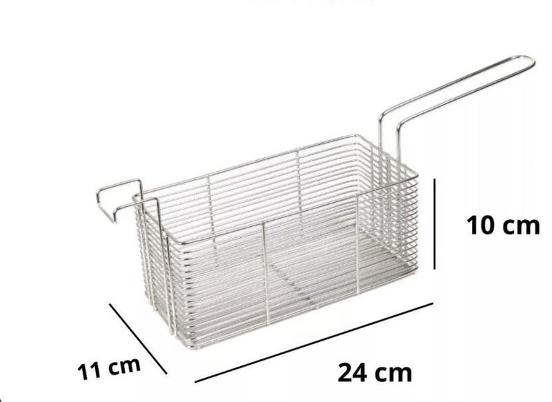 Imagem de Fritadeira elétrica 3 litros industrial aço inox 