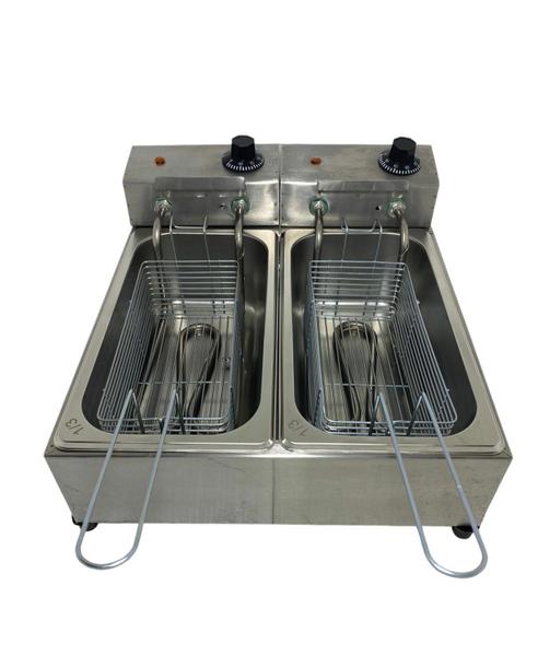 Imagem de Fritadeira elétrica 6 litros industrial aço inox 