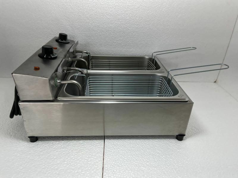 Imagem de Fritadeira elétrica 6 litros industrial de aço inox 