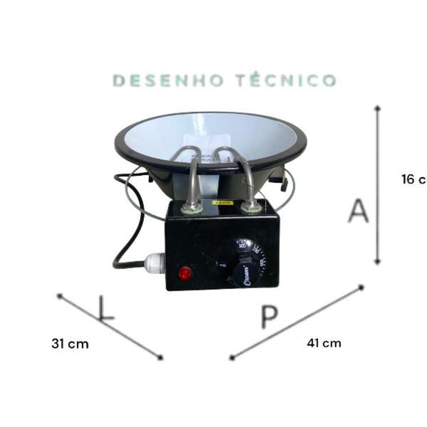 Imagem de Fritadeira Elétrica A Óleo De 3,5 Litro Aramado Reipam 127V