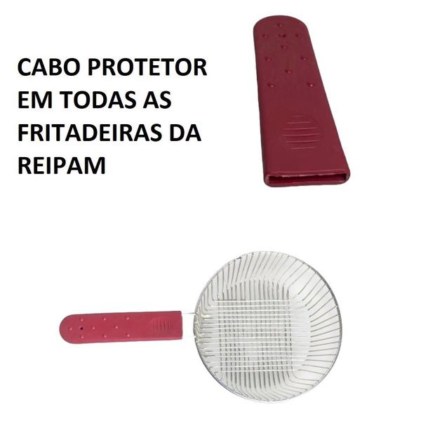 Imagem de Fritadeira Elétrica a Óleo de 3,5 Litro Inox da Reipam 127V