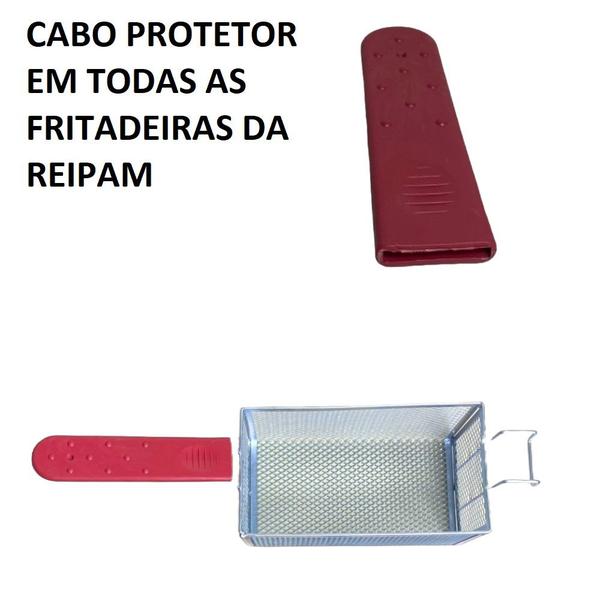 Imagem de Fritadeira Elétrica a Óleo de 5 Litro Inox da Reipam 220V