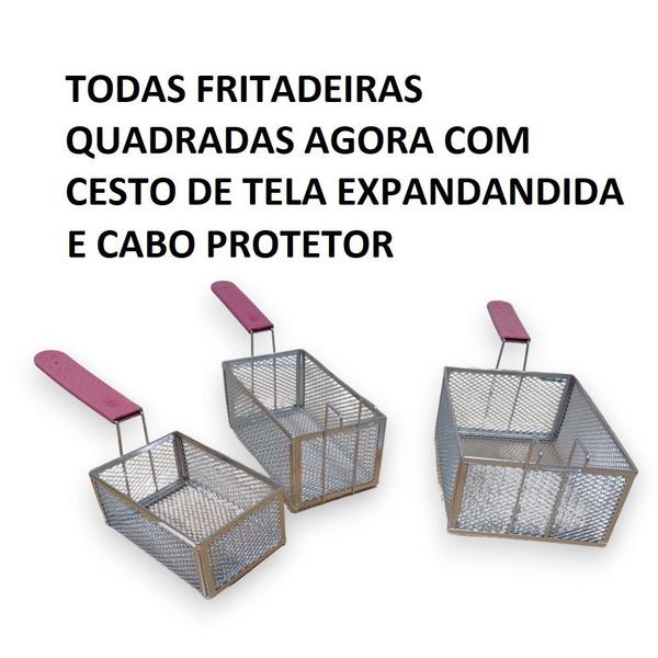 Imagem de Fritadeira Elétrica a Óleo de 7 Inox da Reipam 220V