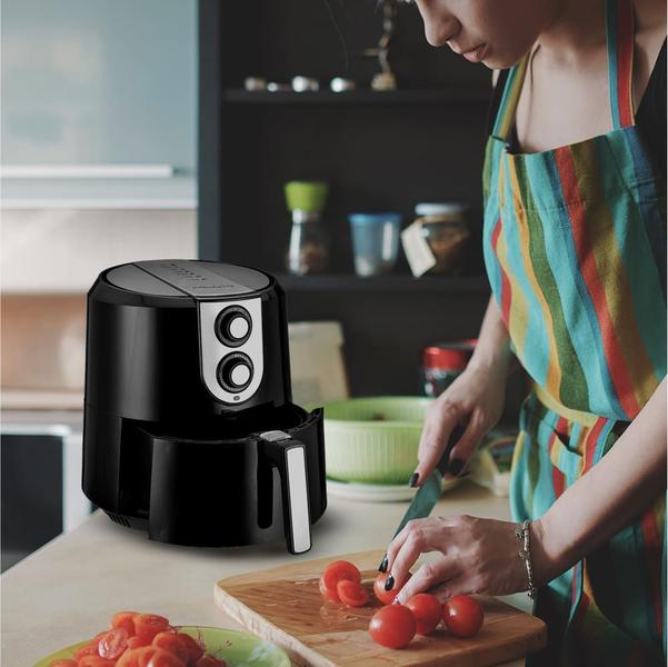 Imagem de Fritadeira Elétrica Agratto Supremma AFRM01I-02 6,2L 1800W Preto -220V