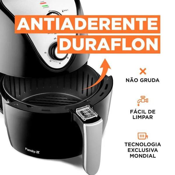 Imagem de Fritadeira Elétrica Air Fryer 220v  Capacidade de 3,5L Mondial Potência de 1500w  AF-30-I - 220v