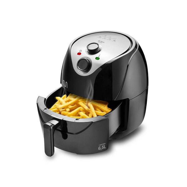 Fritadeira Elétrica Air Fryer 6,5L 220V Preta Multi - GO218 Fritadeira Elétrica Air Fryer 6,5L 220V Preta Multi - GO218