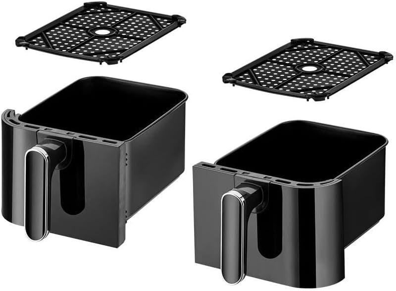 Imagem de Fritadeira Elétrica Air Fryer 8L 2 Gavetas 127V 1800W Multi GO219 Preto