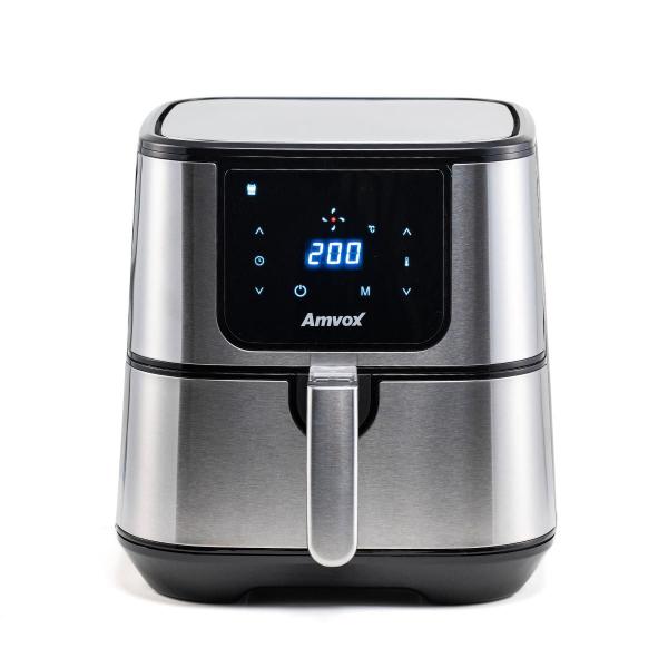 Imagem de Fritadeira Elétrica/Air Fryer Amvox ARF 1255 Inox 1700W 7L Sem Óleo Antiaderente